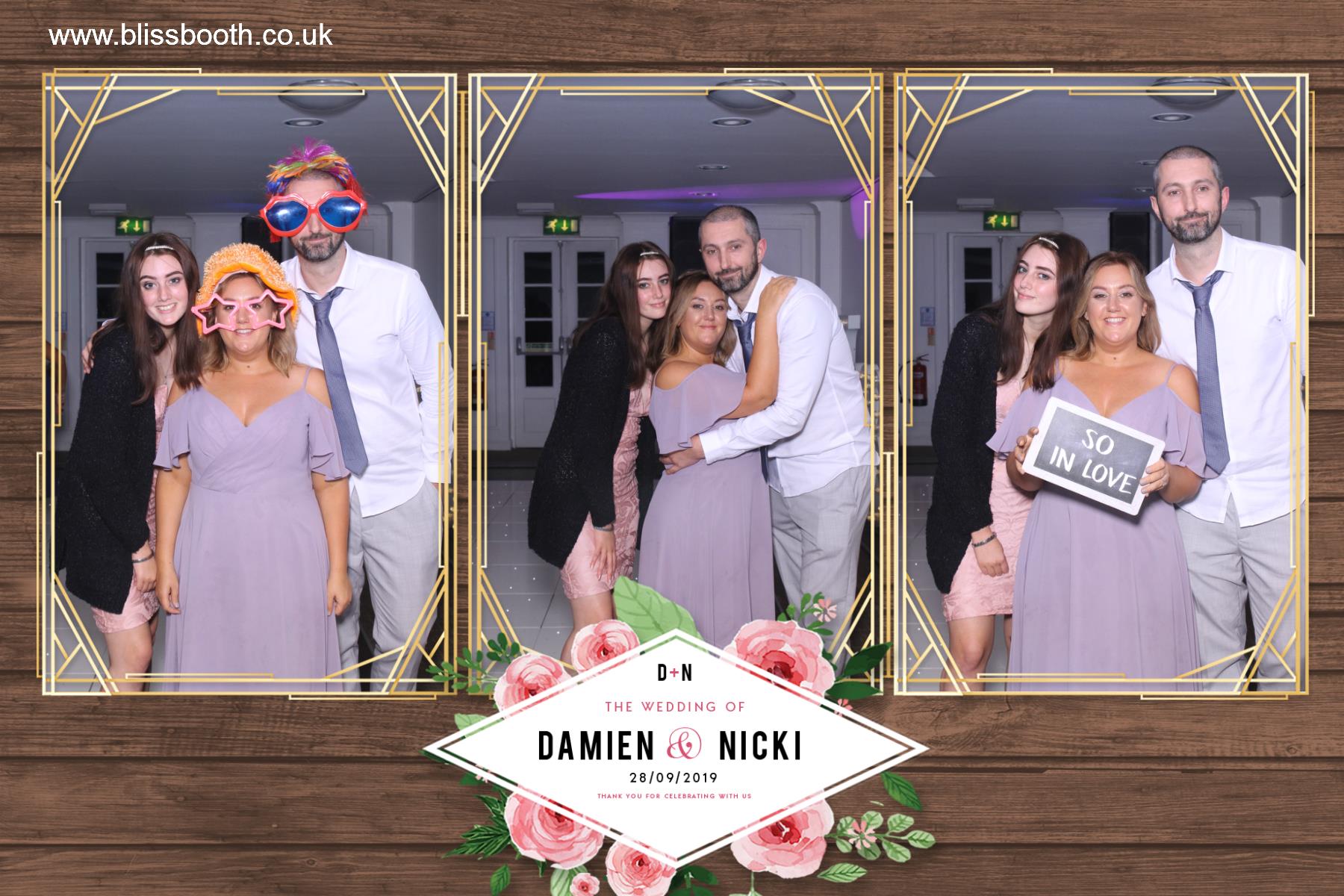 Damien and Nicki’s wedding | View more photos from the event at gallery.blissbooth.co.uk/u/BlissBooth/Damien-and-Nicki’s-wedding